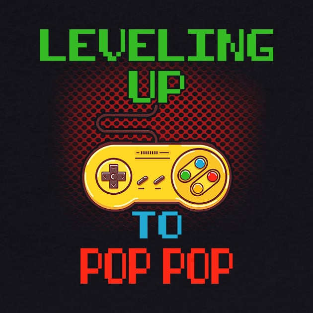 Promoted To Pop Pop T-Shirt Unlocked Gamer Leveling Up by wcfrance4